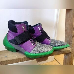 Fluevog Manifold Witness M4/W6 hi-top sneakers EUC